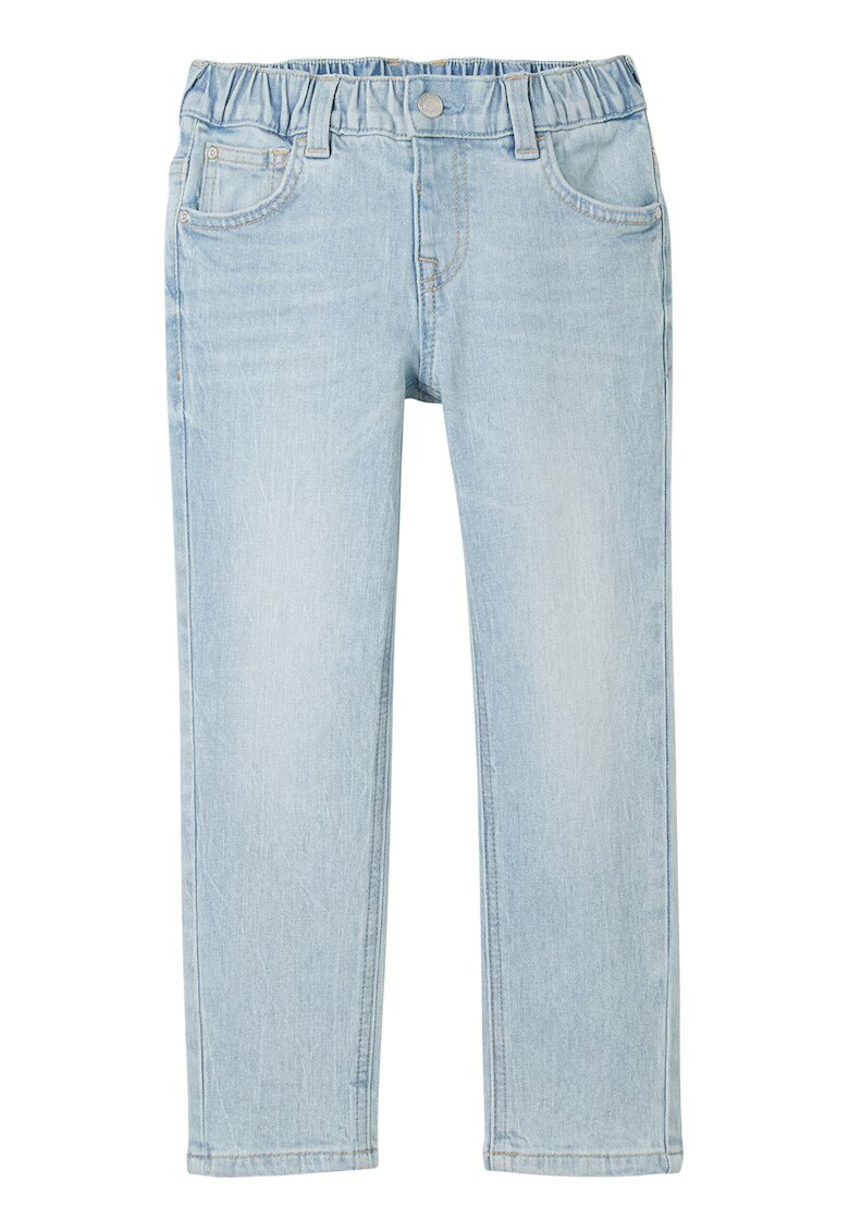 Tom Tailor Blugi slim fit cu talie elastica - Albastru deschis