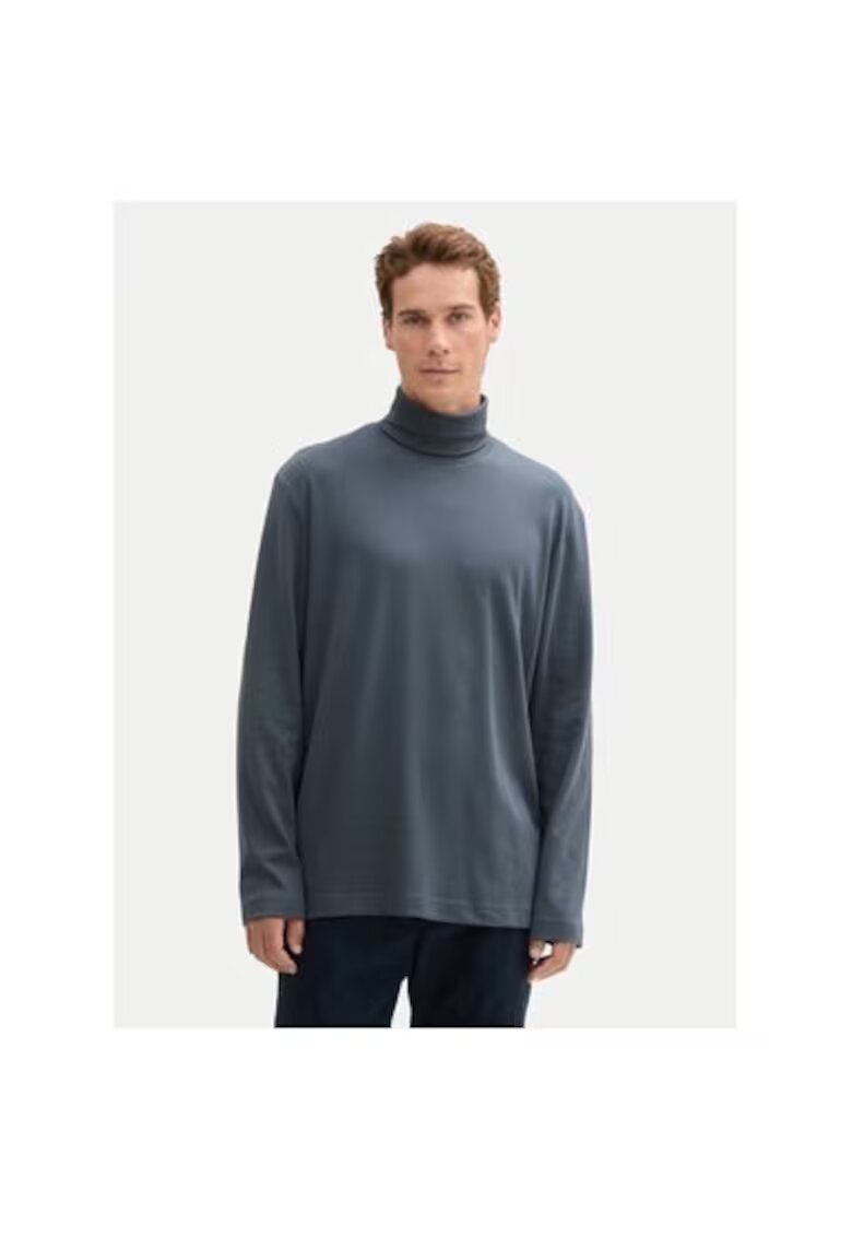 Tom Tailor Bluza barbati - 304545870 - Bumbac - Albastru - Albastru