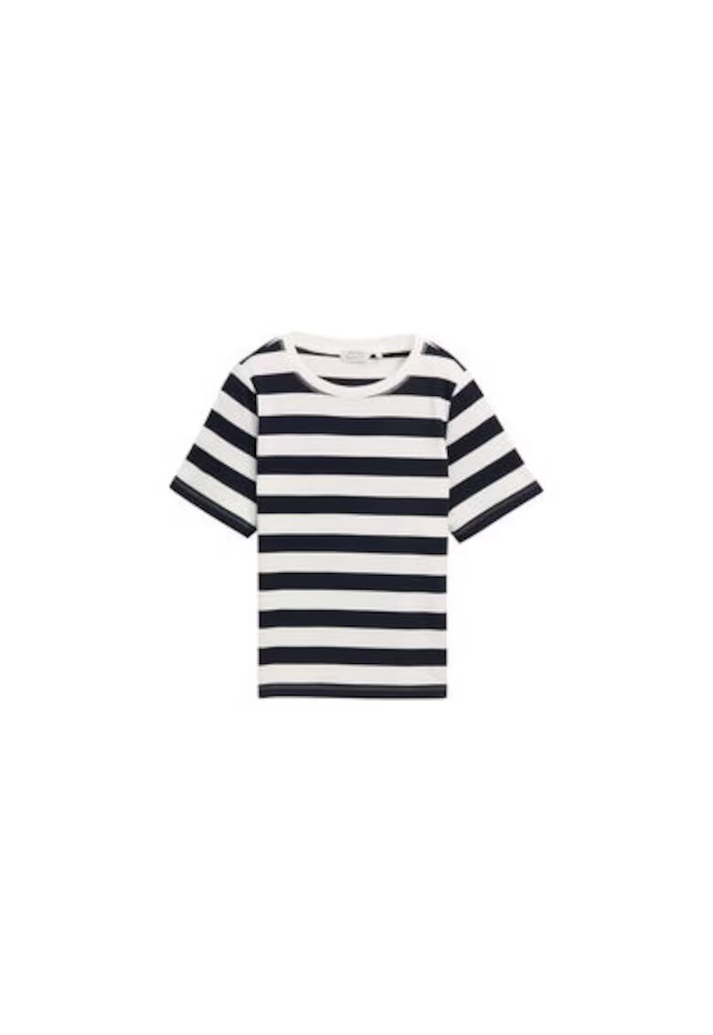 Tom Tailor Bluza dama 1045964 - Bumbac organic - Bleumarin - Bleumarin
