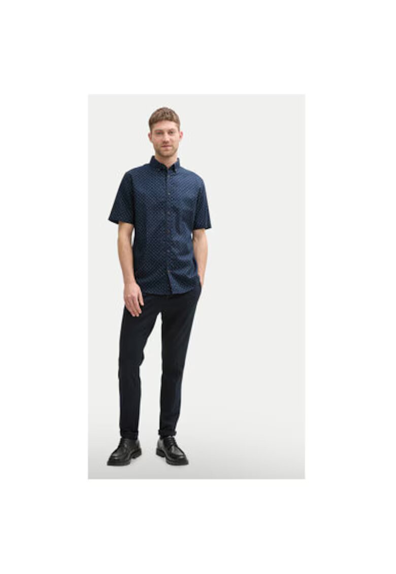 Tom Tailor Camasa barbati 1045099 - In/Bumbac - Bleumarin - Bleumarin