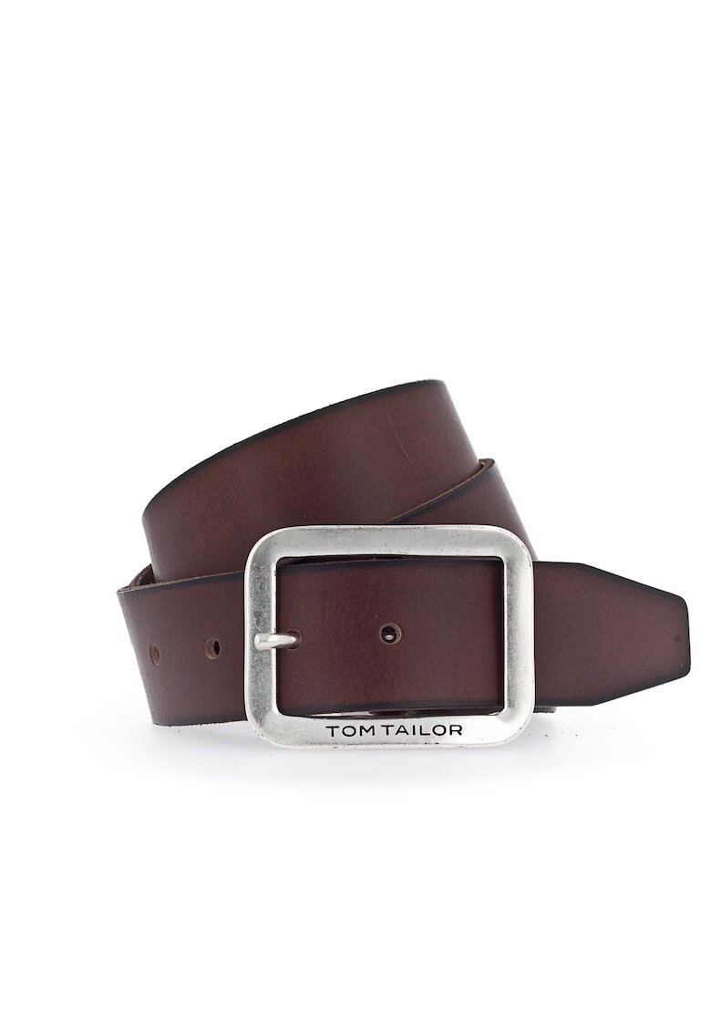 Tom Tailor Curea de piele Giaspo - Maro