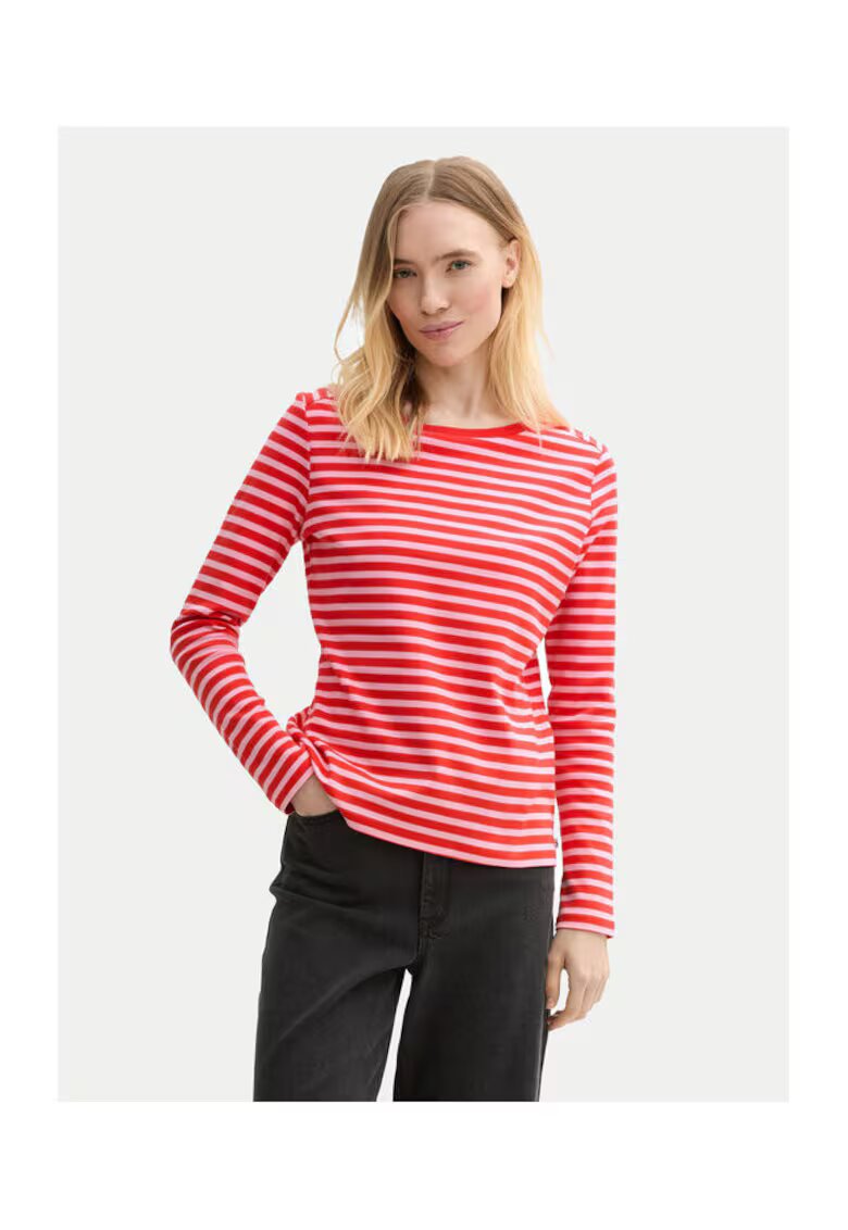Tom Tailor Denim Bluza dama - 304816918 - Bumbac organic - Negru - Negru