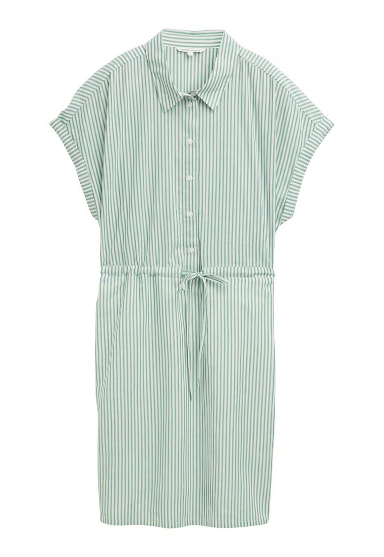 Tom Tailor Denim Camasa rochie dama 1045766 - Verde - Verde
