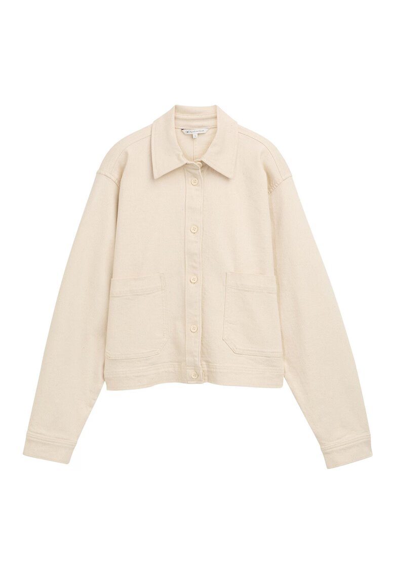 Tom Tailor Denim Jacheta de blugi dama 1045500 - Bumbac - XL INTL - Bej