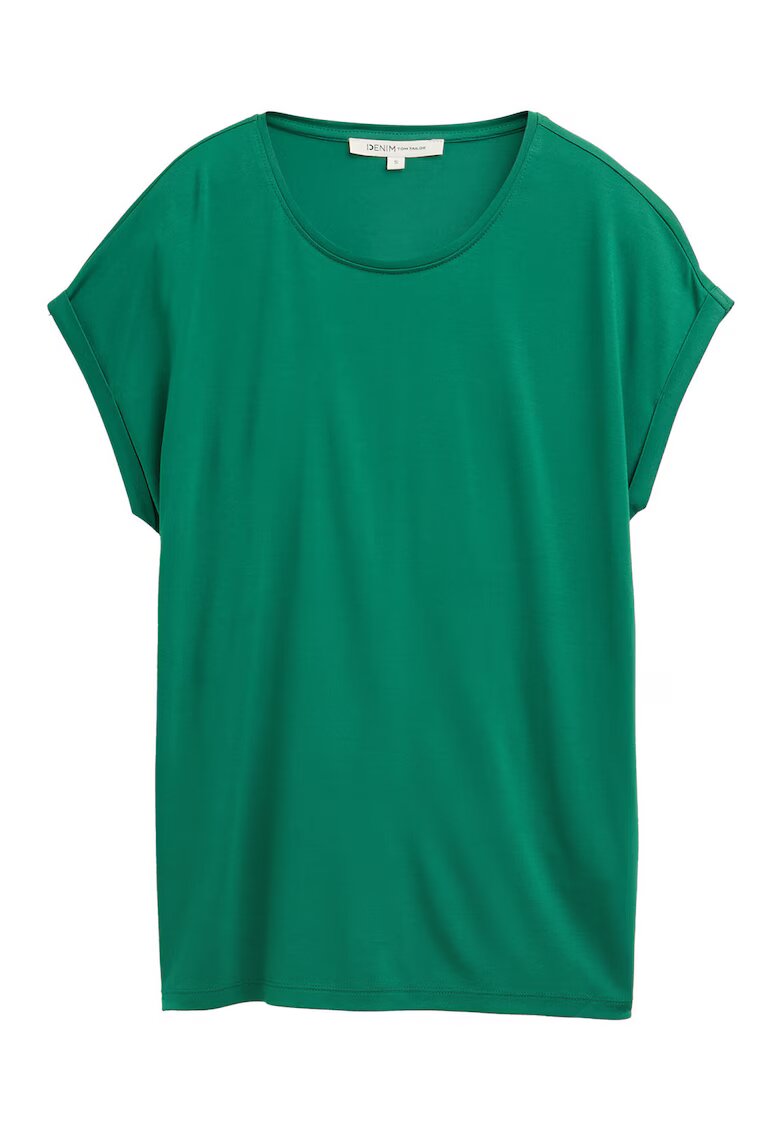 Tom Tailor Denim Tricou dama 1030942 - Viscoza/Poliester - Verde - Verde