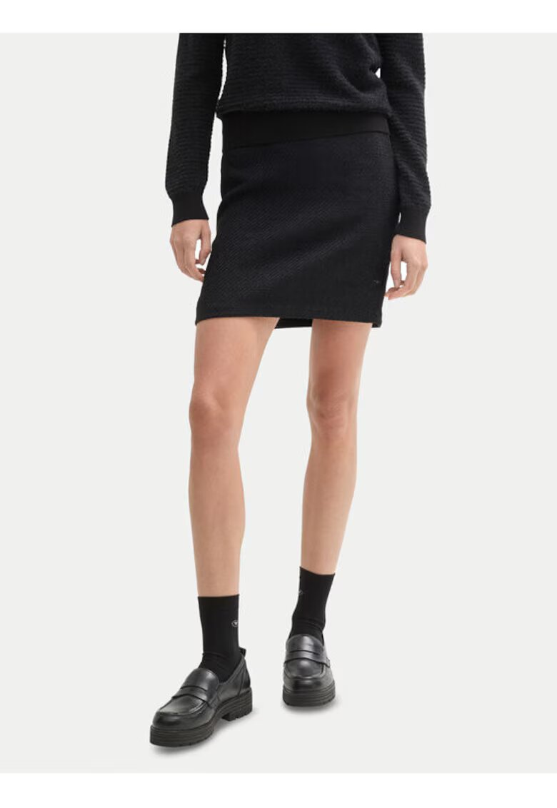 Tom Tailor Fusta dama - 304547102 - Poliester - Negru - Negru