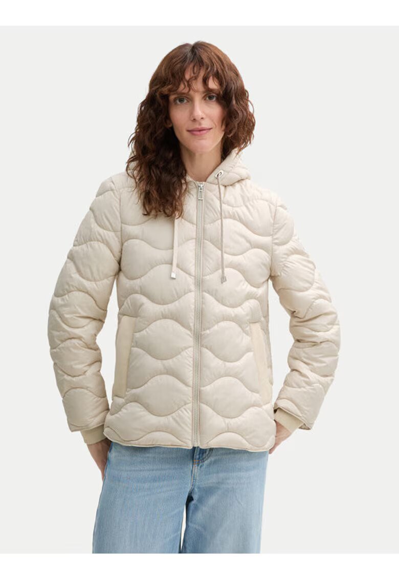 Tom Tailor Geaca dama - 304546327 - Poliester - Bej - Bej