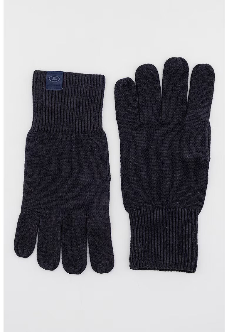 Tom Tailor Manusi din bumbac si casmir - Negru stins