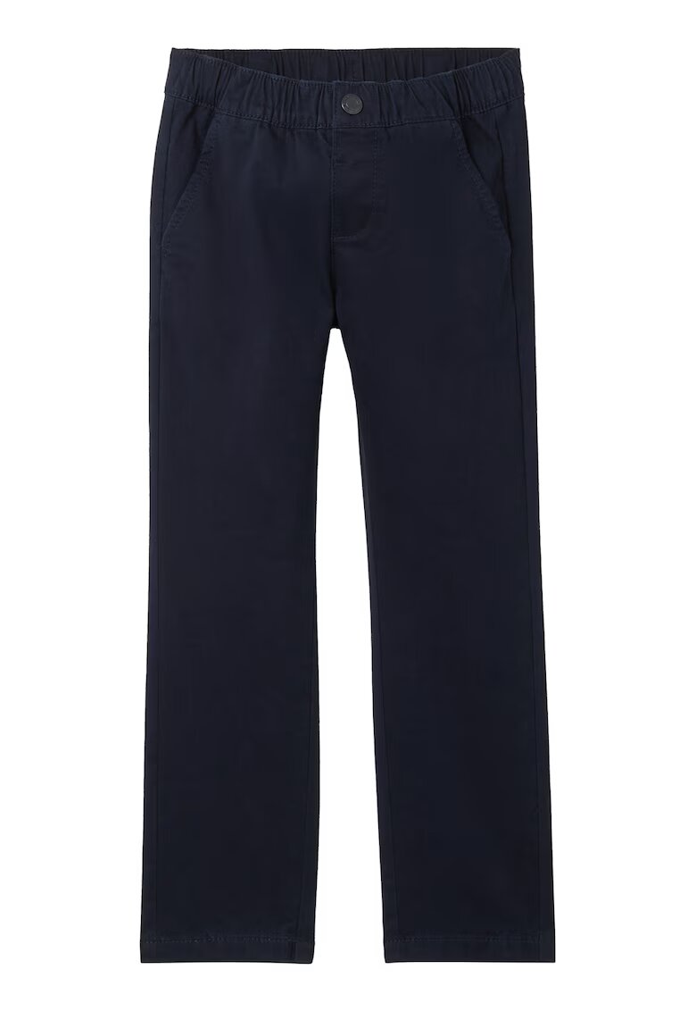 Tom Tailor Pantaloni chino cu talie elastica - Albastru ultramarin