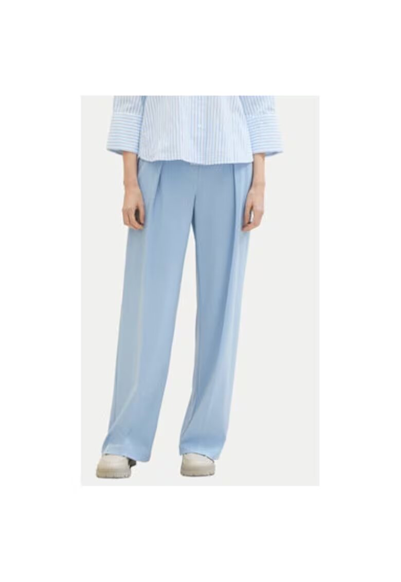 Tom Tailor Pantaloni dama - 303522629 - Poliester/Viscoza - Albastru - Albastru