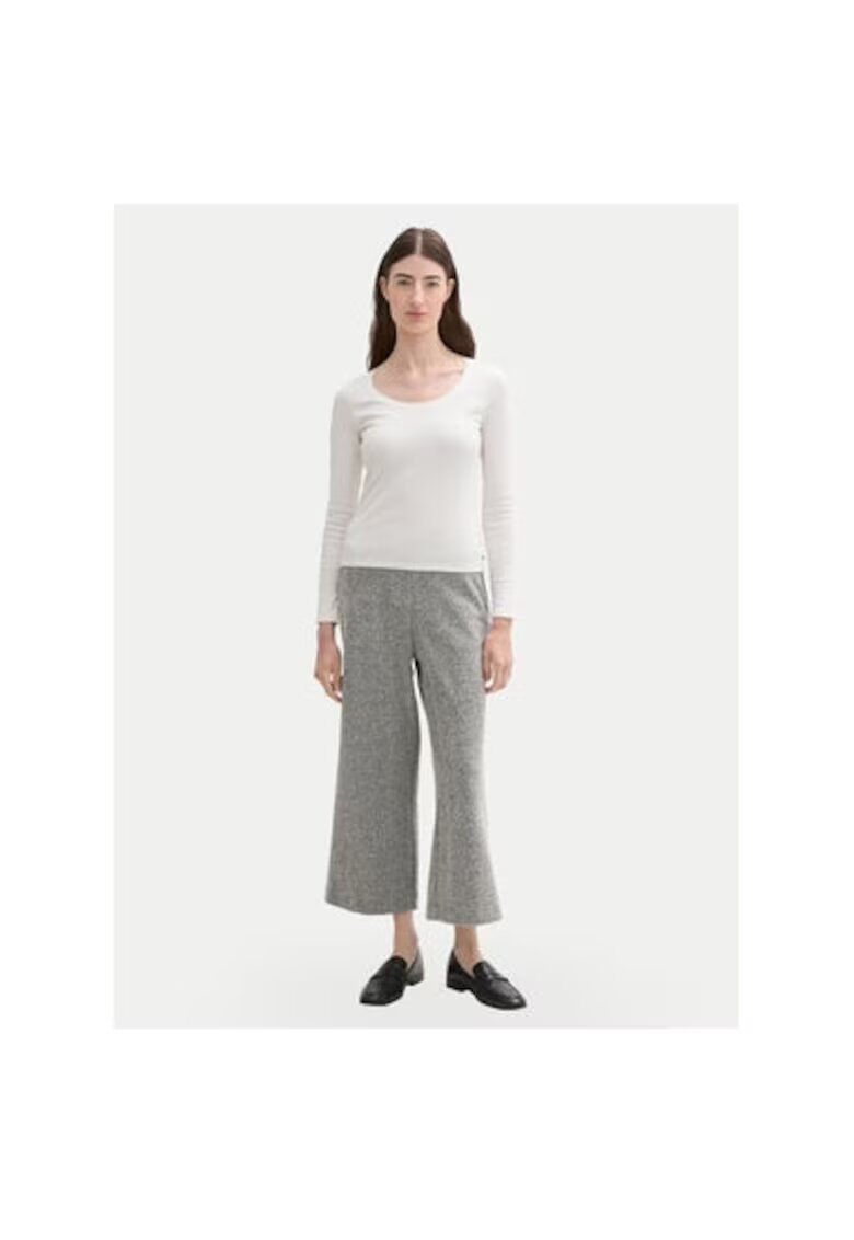 Tom Tailor Pantaloni dama - 304546914 - Poliester/Bumbac - Gri - Gri
