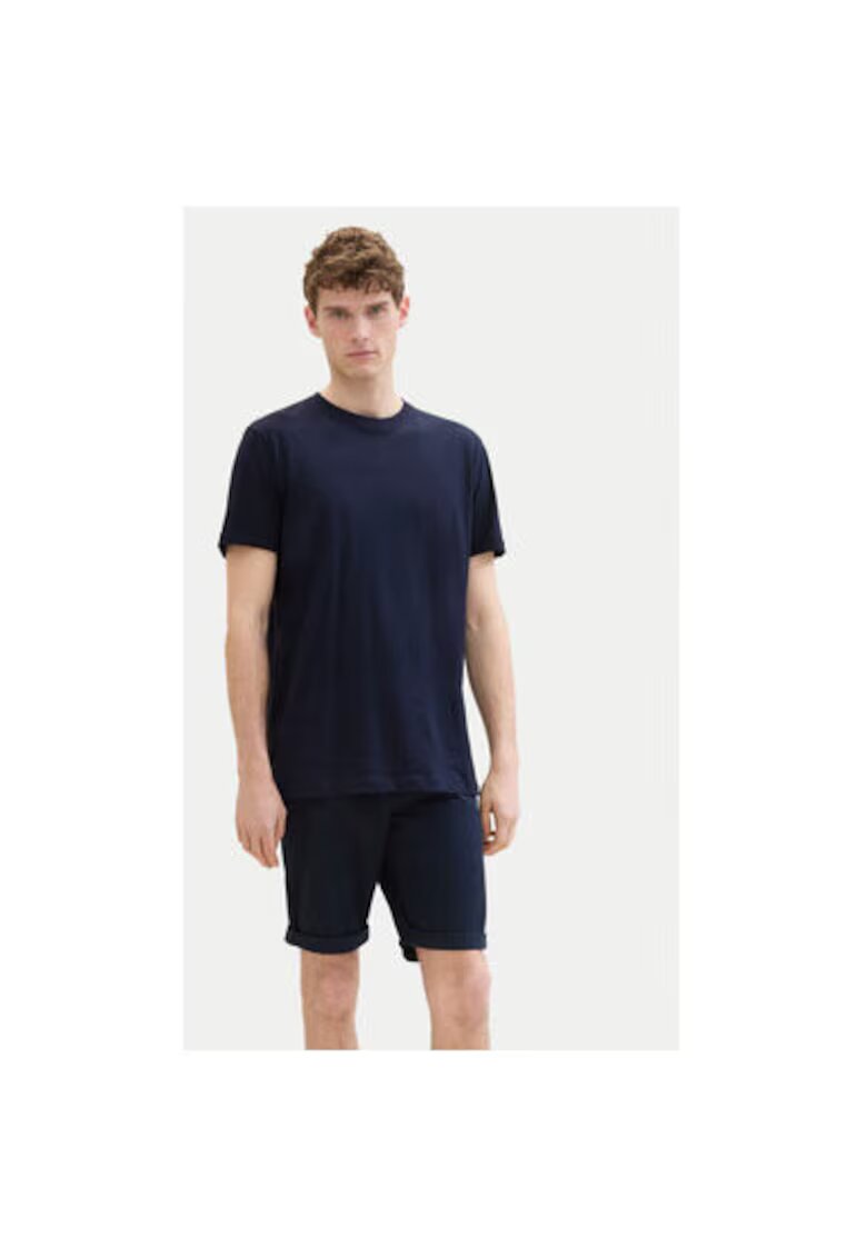 Tom Tailor Pantaloni scurti barbati - 303546519 - Bumbac - 30 US - Albastru