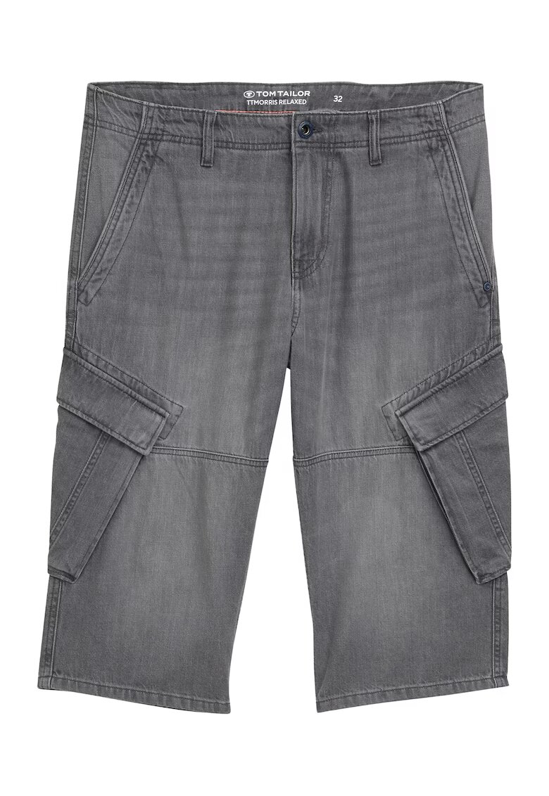 Tom Tailor Pantaloni scurti din denim barbati 1044977 - Bumbac - Gri - Gri