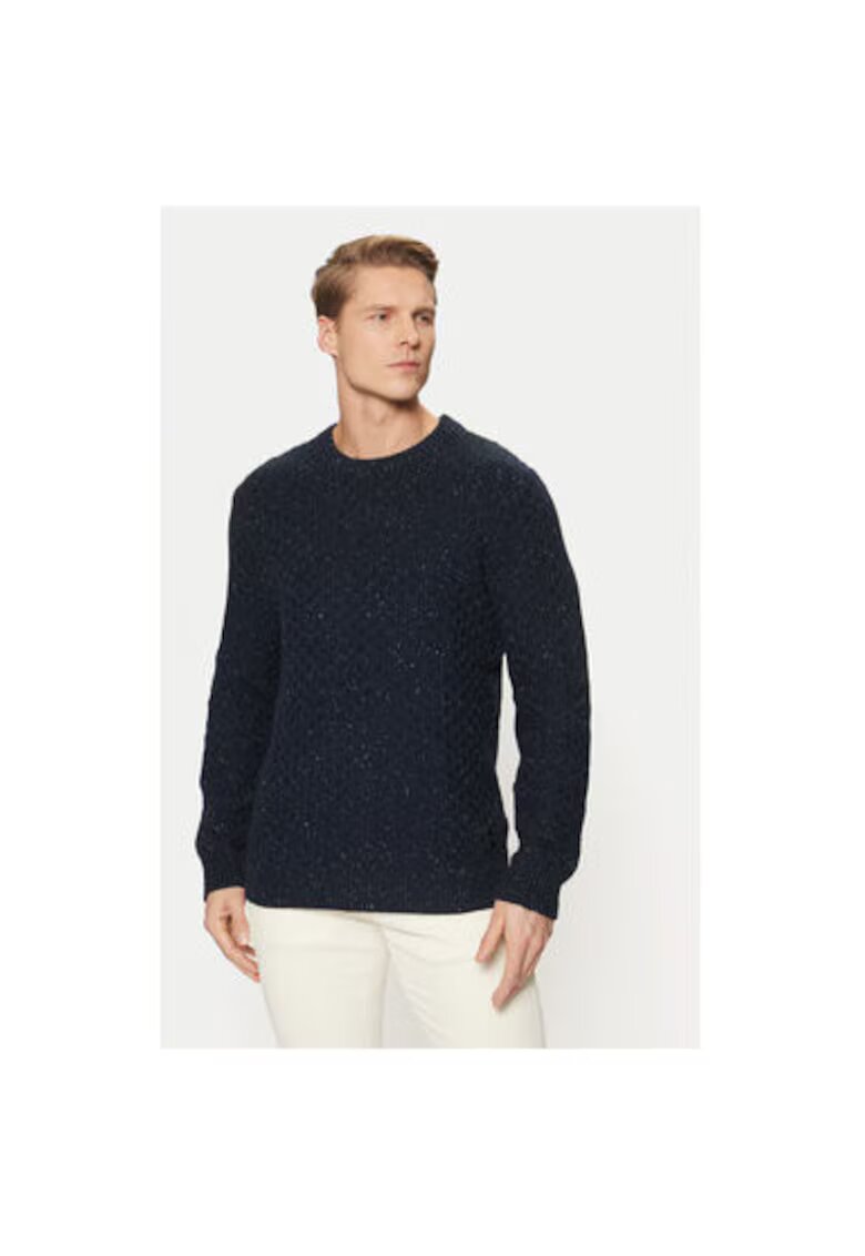 Tom Tailor Pulover barbati - 304546082 - Bumbac/Poliester/Poliamida - Albastru - Albastru