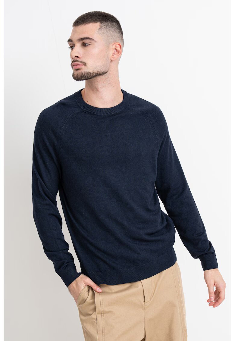 Tom Tailor Pulover cu maneci raglan - Albastru ultramarin