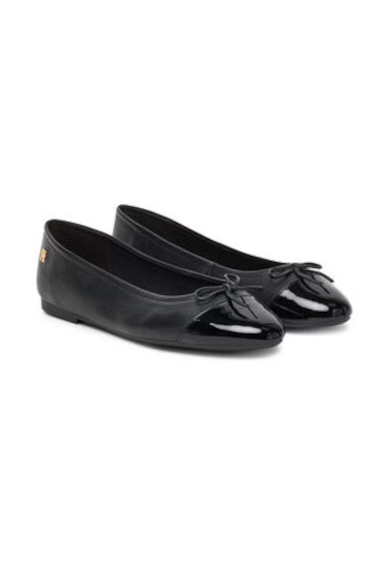 Tommy Hilfiger Balerini dama piele naturala - Negru
