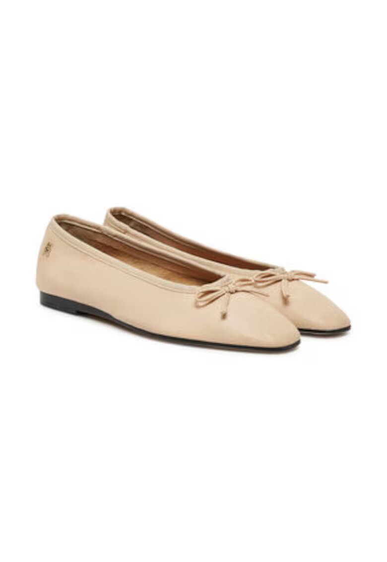 Tommy Hilfiger Balerini de dama - 305156051 - piele naturala - bej