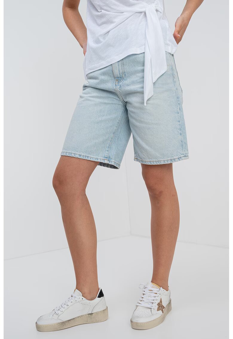 Tommy Hilfiger Bermude de denim - Albastru deschis melange