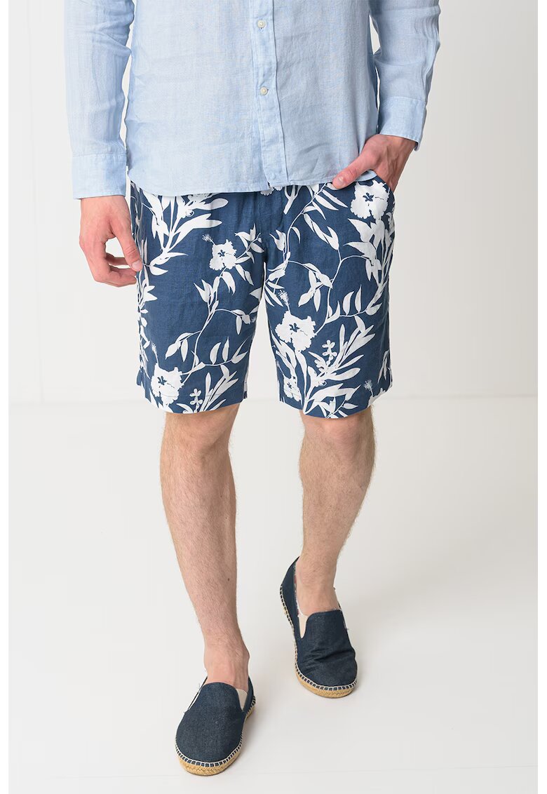 Tommy Hilfiger Bermude de in Harlem - Albastru inchis/Alb murdar