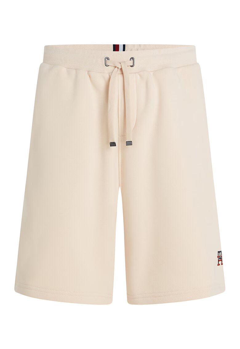Tommy Hilfiger Bermude sport din amestec de bumbac organic - Bej