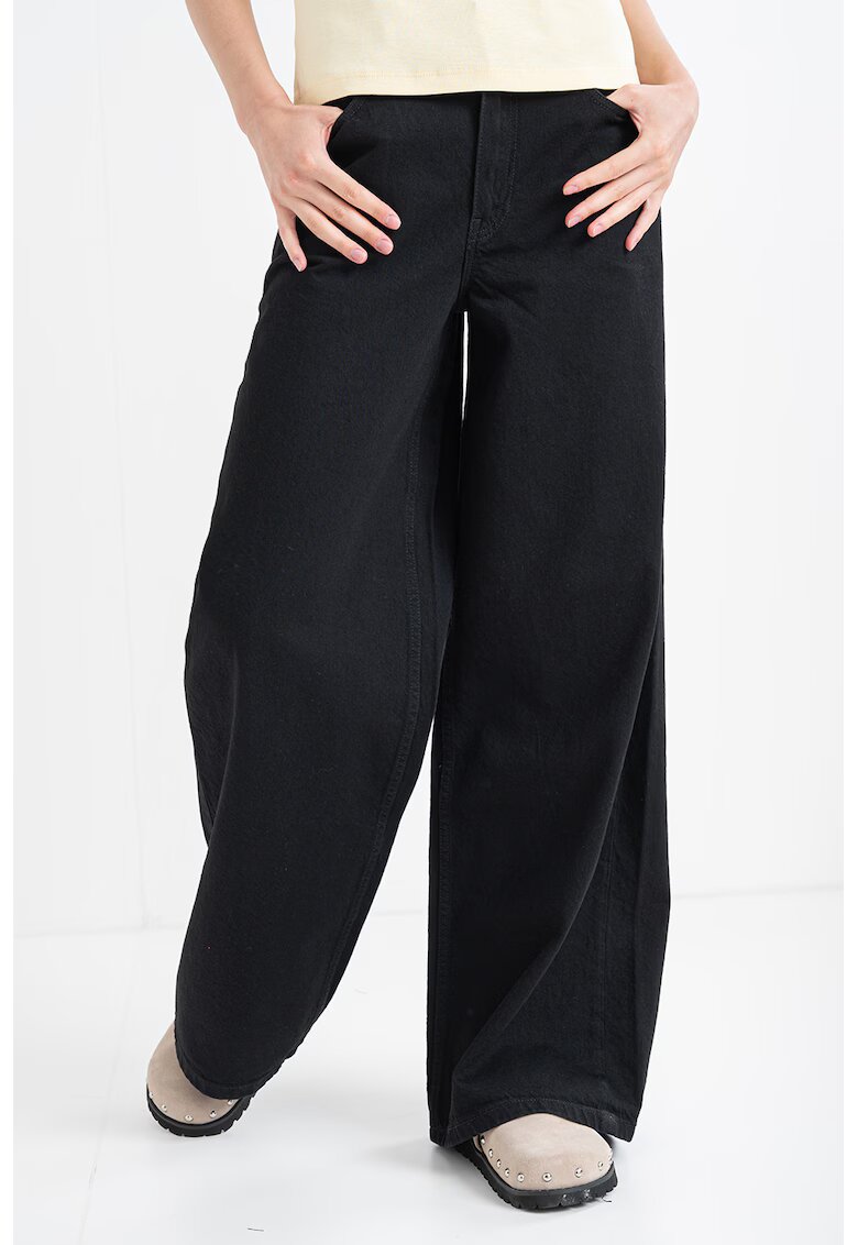 Tommy Hilfiger Blugi cu croiala ampla - Negru