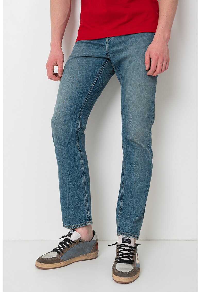 Tommy Hilfiger Blugi drepti Mercer - Albastru melange