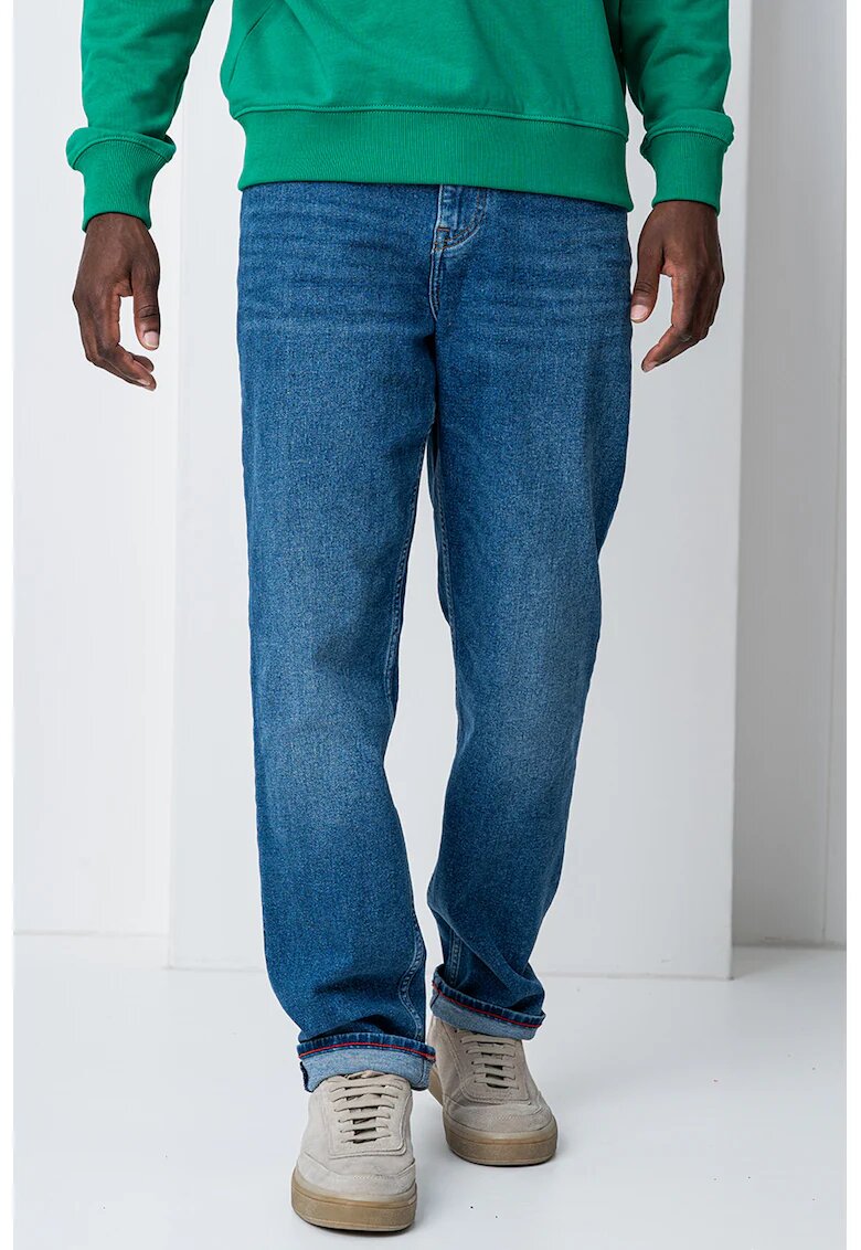 Tommy Hilfiger Blugi relaxed-fit din denim - Albastru