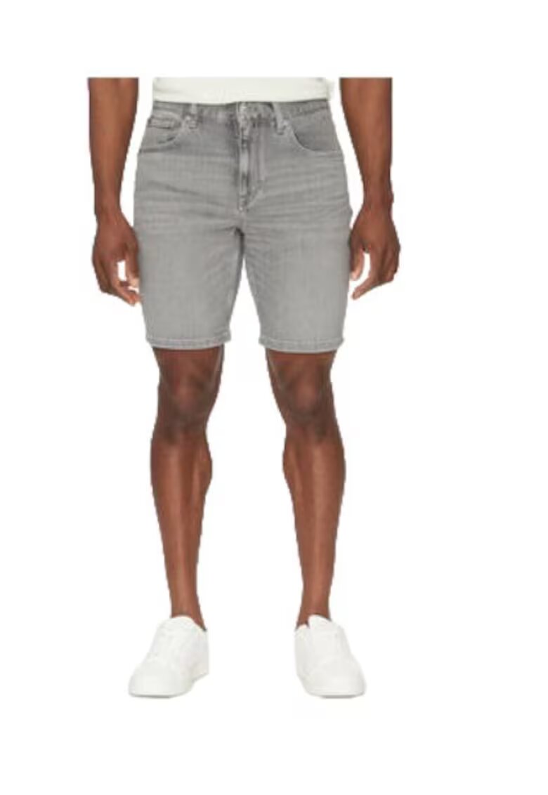 Tommy Hilfiger Blugi scurti barbati - bumbac/elastan - gri -