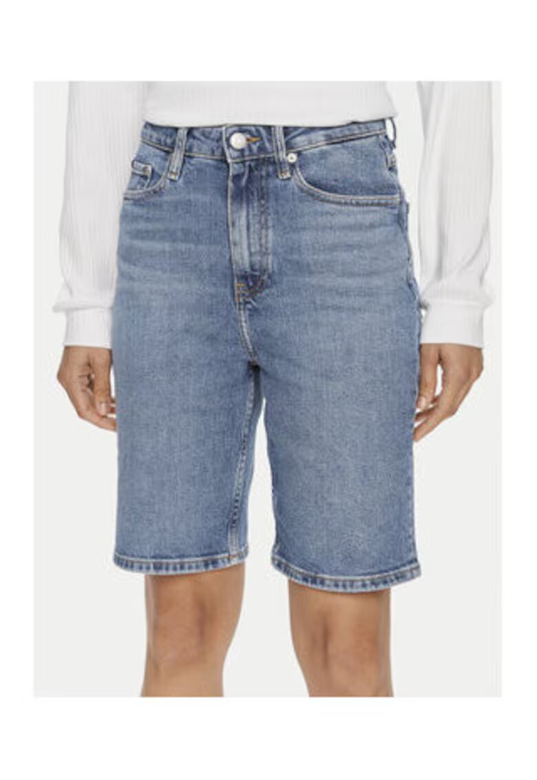 Tommy Hilfiger Blugi scurti dama - albastru - bumbac -