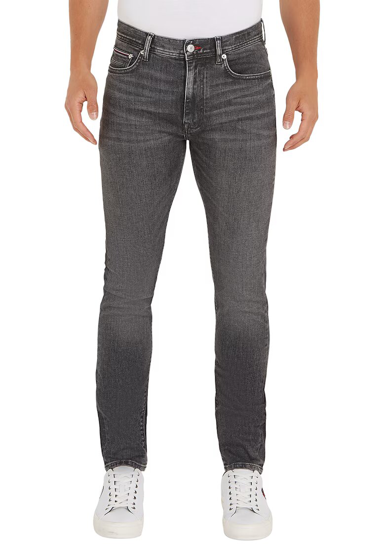Tommy Hilfiger Blugi slim fit Bleecker - Gri antracit