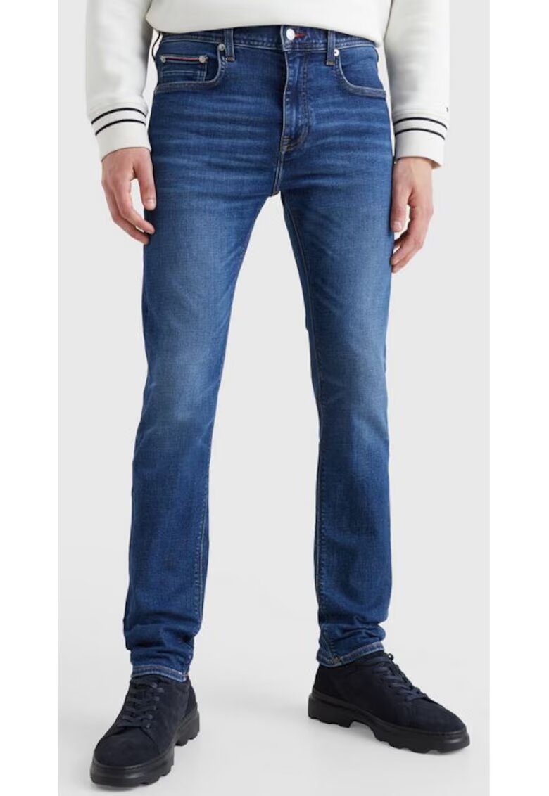Tommy Hilfiger Blugi Slim Fit cu buzunare -
