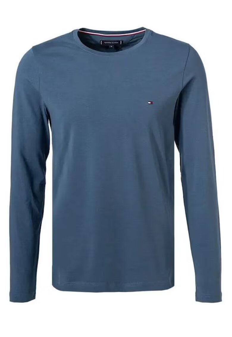 Tommy Hilfiger Bluza barbati slim fit - cobalt - bumbac-elastan