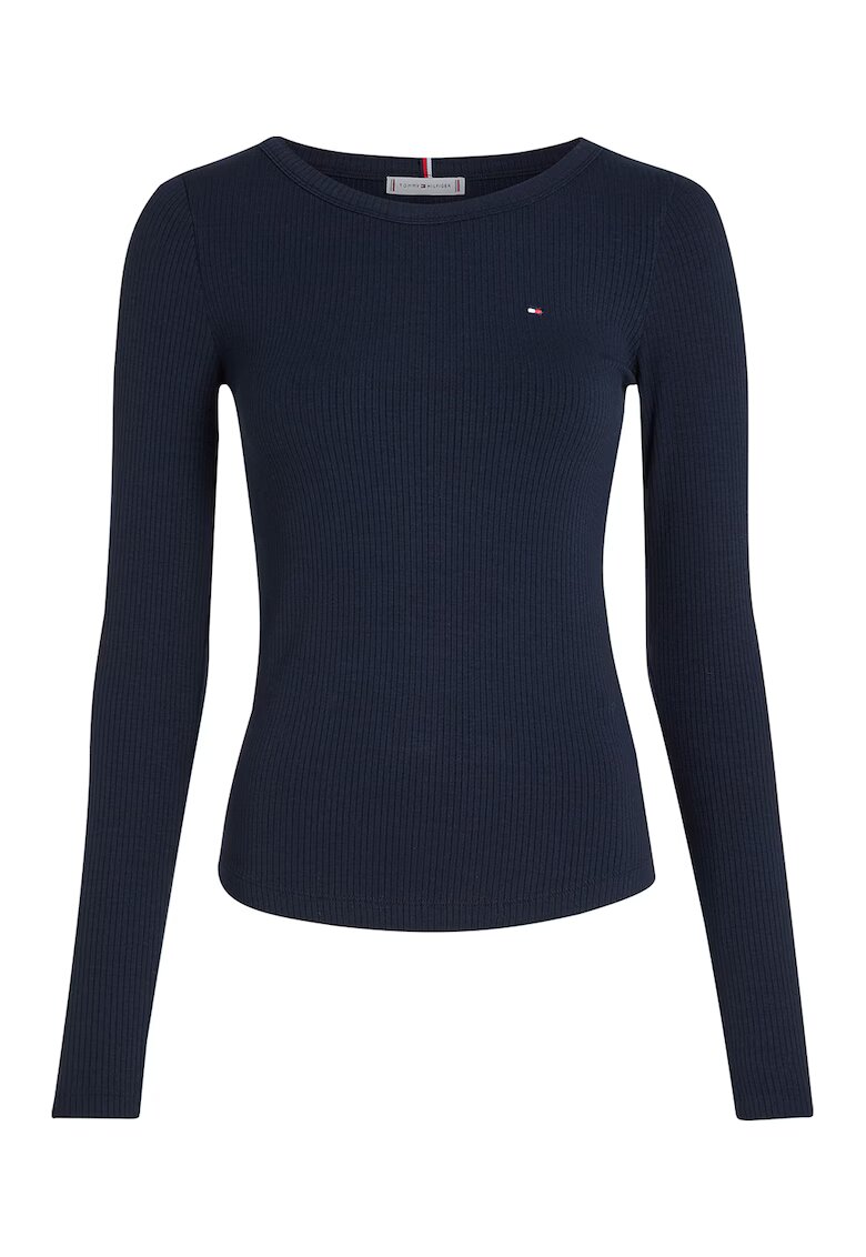 Tommy Hilfiger Bluza striata cu maneci lungi - Bleumarin