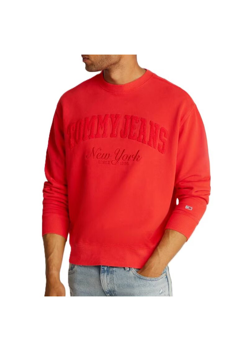 Tommy Hilfiger Bluza TJM RLX VINTAGE VARSITY CREW-DM0DM20262-XME