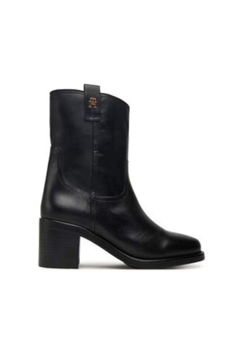 Tommy Hilfiger Botine dama - piele naturala - negru - de - Negru