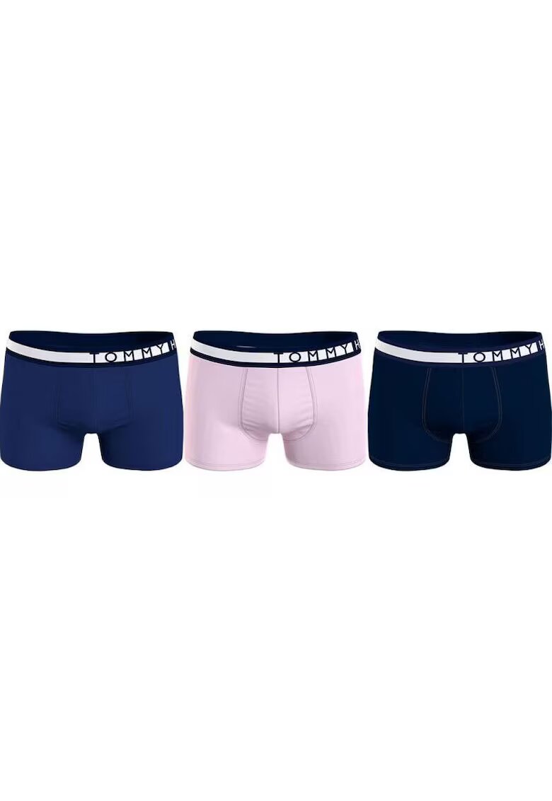 Tommy Hilfiger Boxeri cu banda logo - Roz