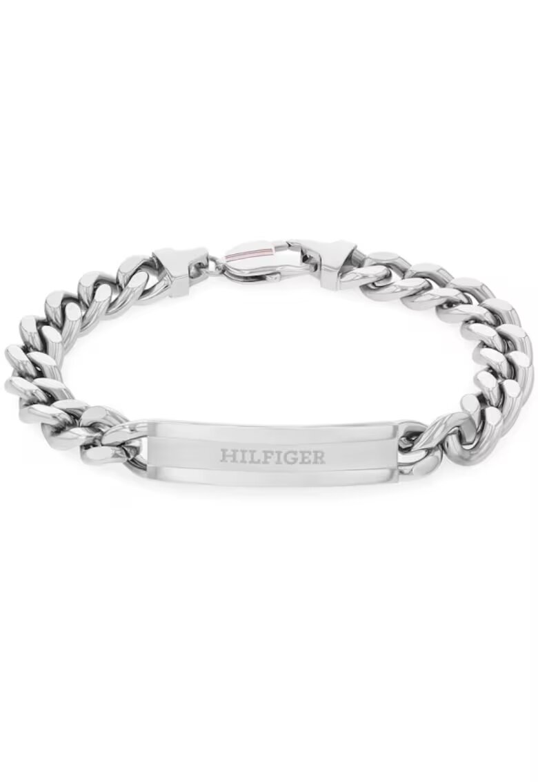 Tommy Hilfiger Bratara cu placuta 2790579 - Argintiu
