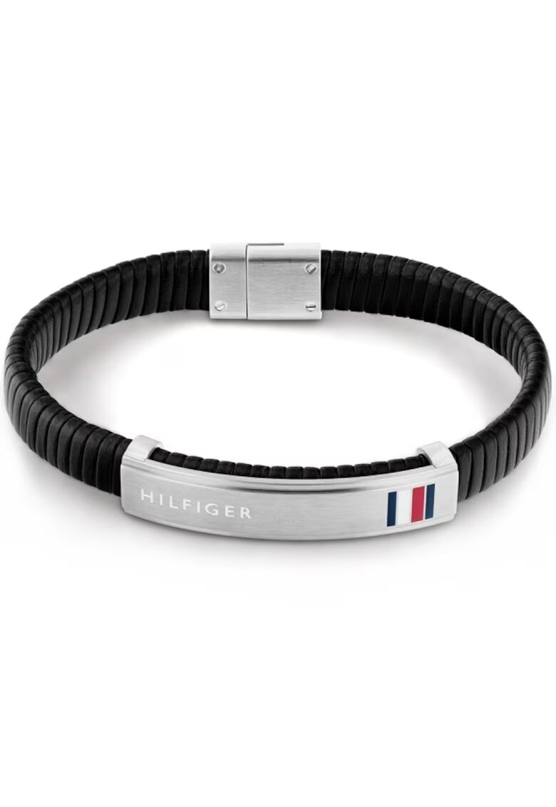 Tommy Hilfiger Bratara Men`s Collection 2790349 - Argintiu - Negru