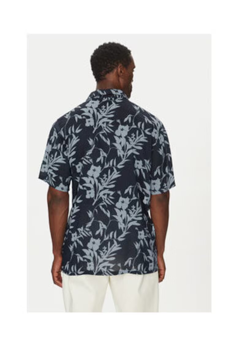 Tommy Hilfiger Camasa Barbati - modal - bleumarin -