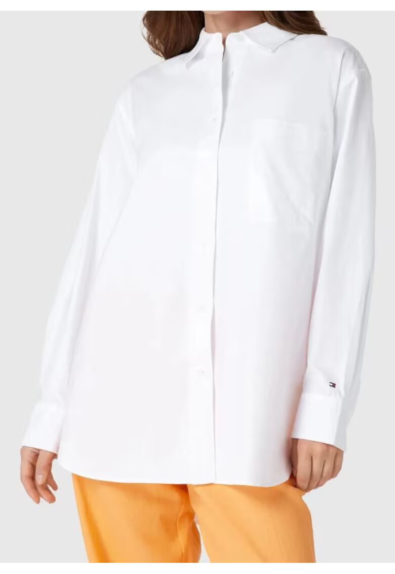 Tommy Hilfiger Camasa cu maneca lungadwqd - Alb
