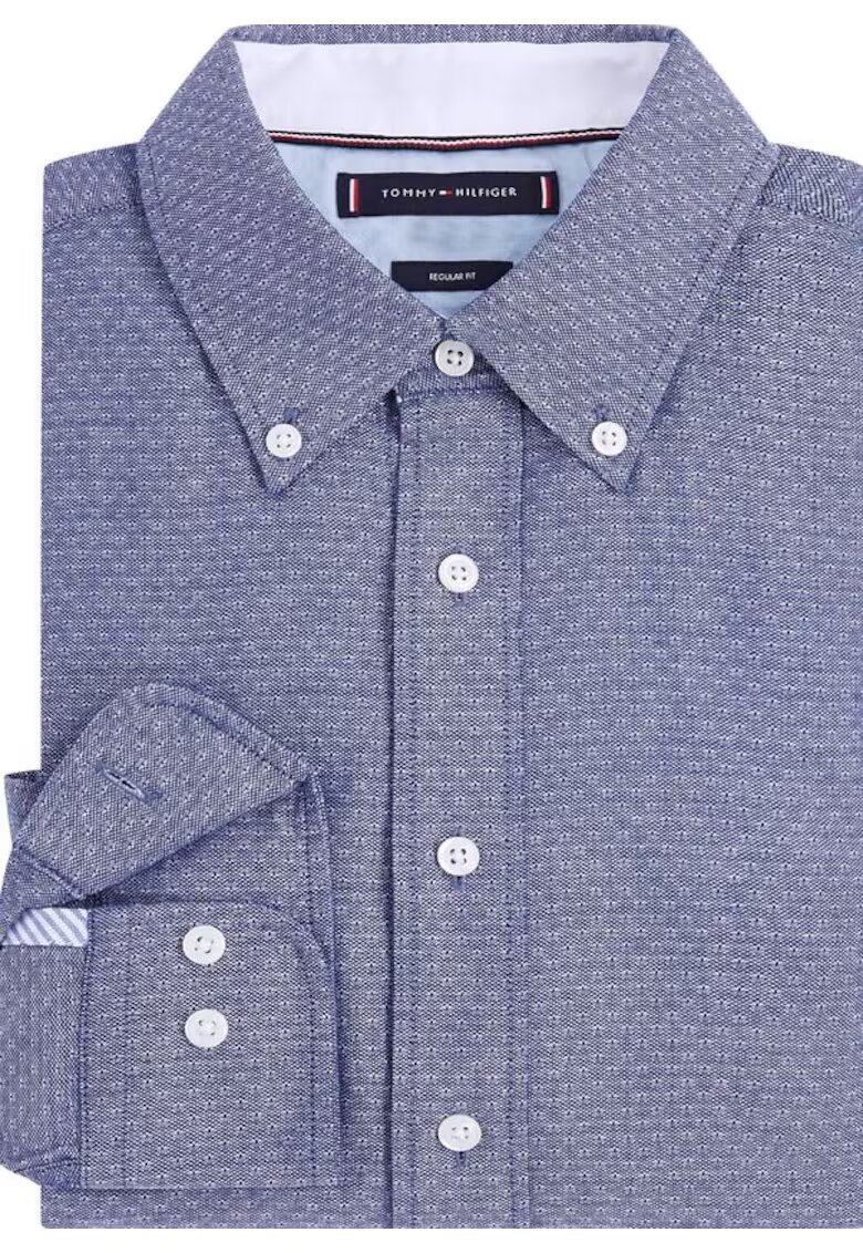 Tommy Hilfiger Camasa Oxford cu aspect texturat -