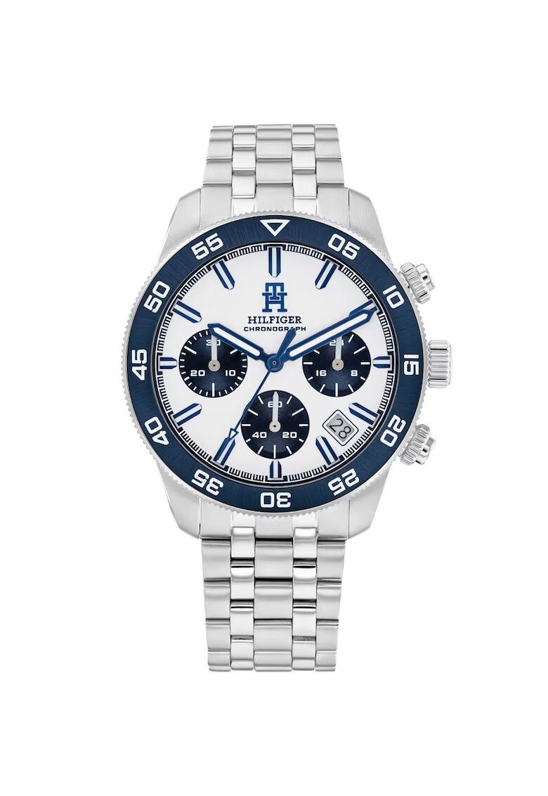 Tommy Hilfiger Ceas barbatesc - 1792157 - Cronograf - Argintiu