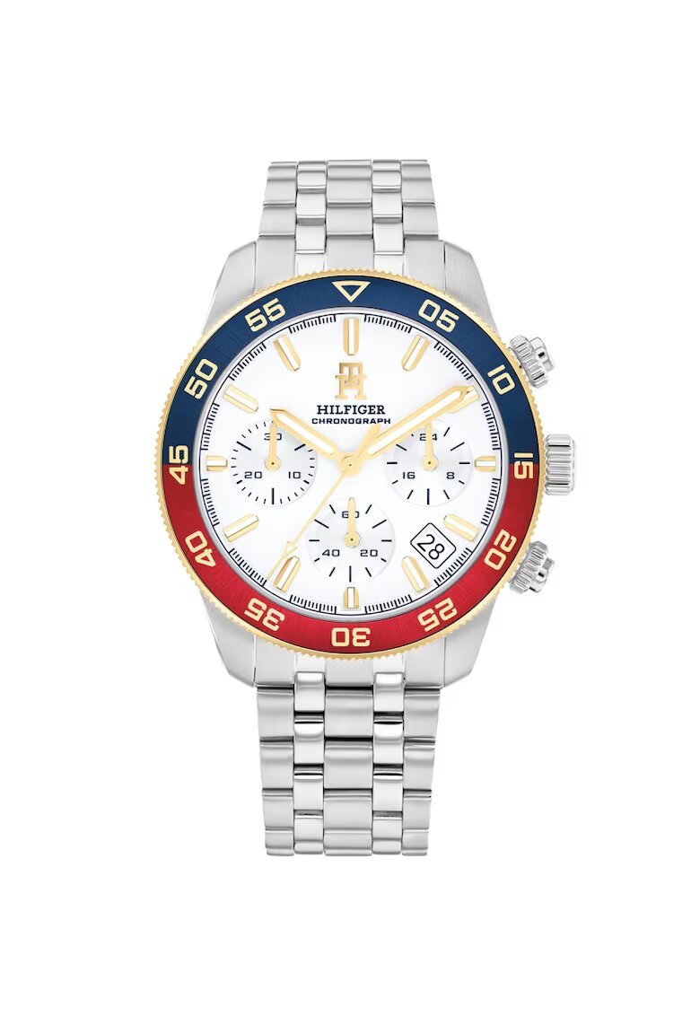Tommy Hilfiger Ceas barbatesc - 1792184 - Cronograf - Argintiu
