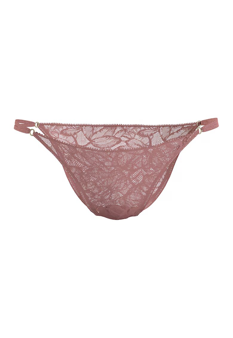 Tommy Hilfiger Chiloti de dantela - Maro taupe