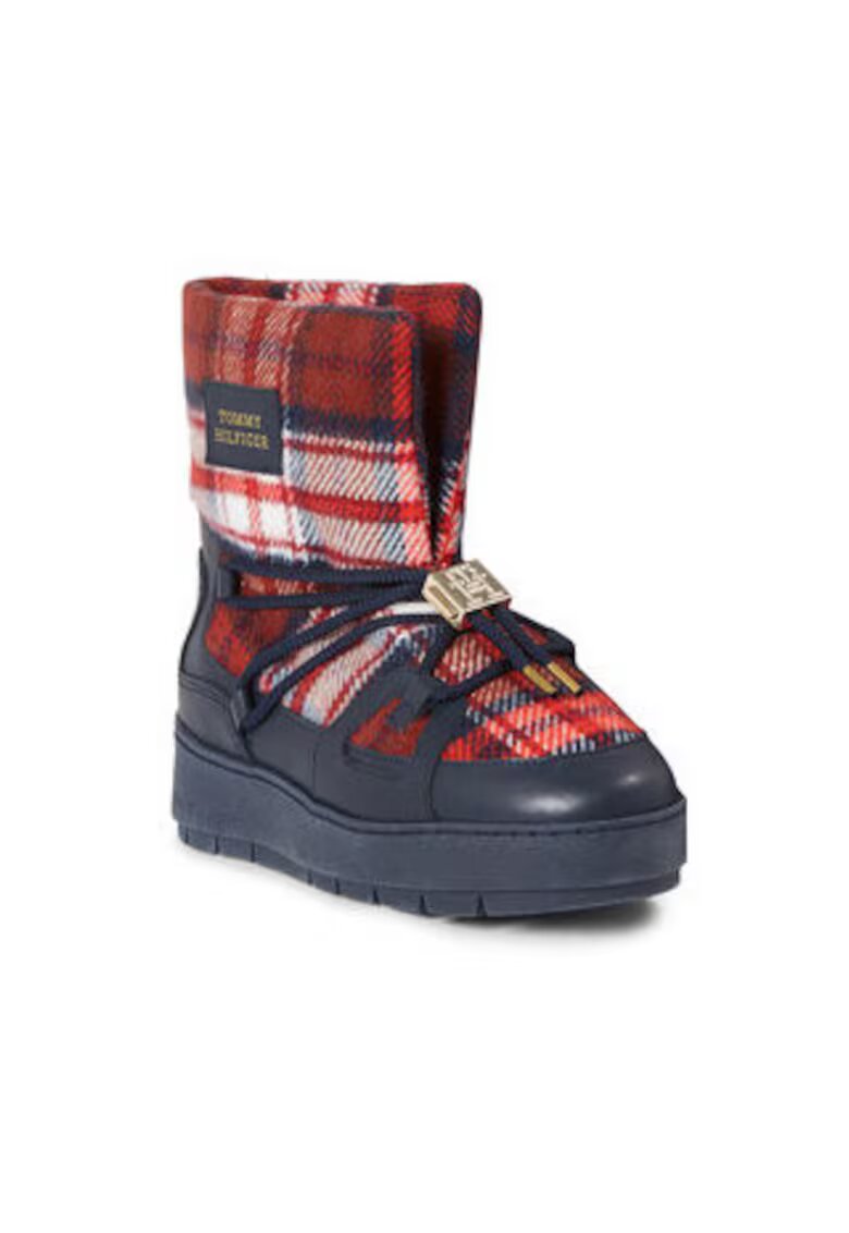 Tommy Hilfiger Cizme dama - - material textil - albastru
