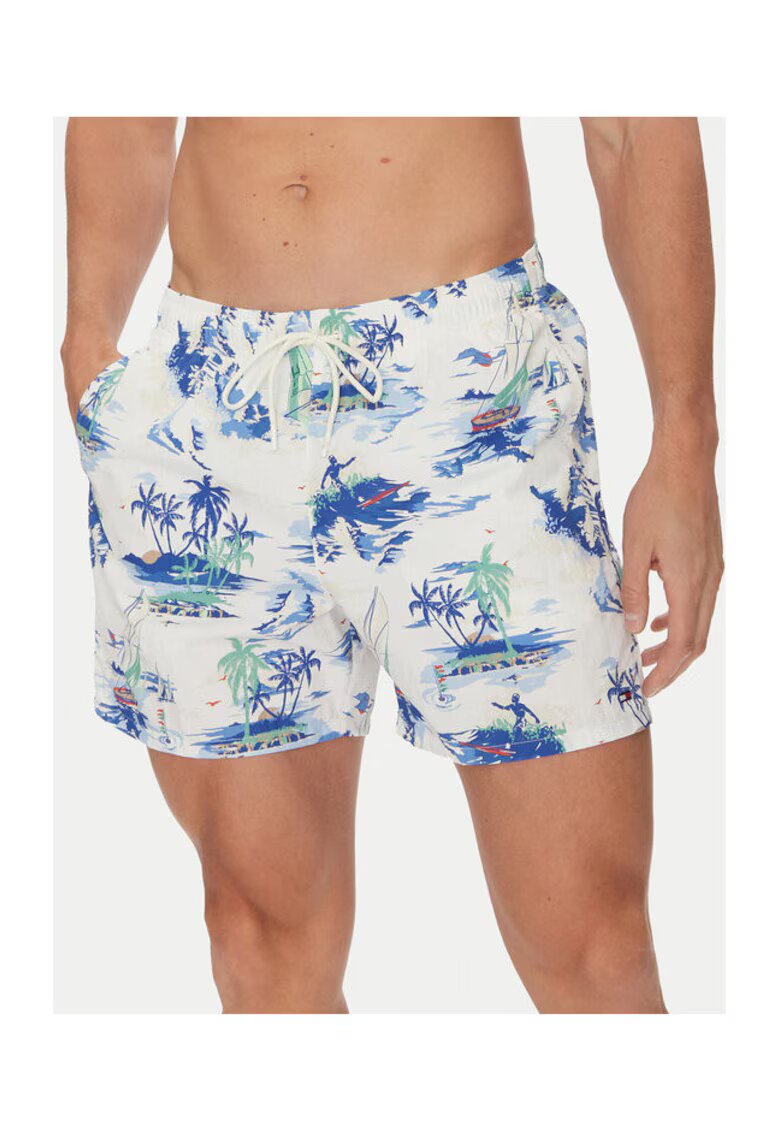 Tommy Hilfiger Costum de baie barbati - multicolor - nailon reciclat -