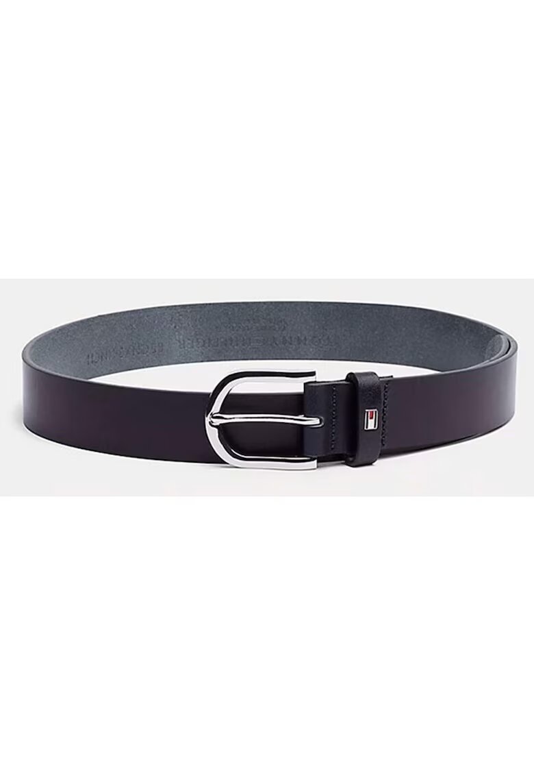 Tommy Hilfiger Curea barbati - Piele - 70 cm - Bleumarin