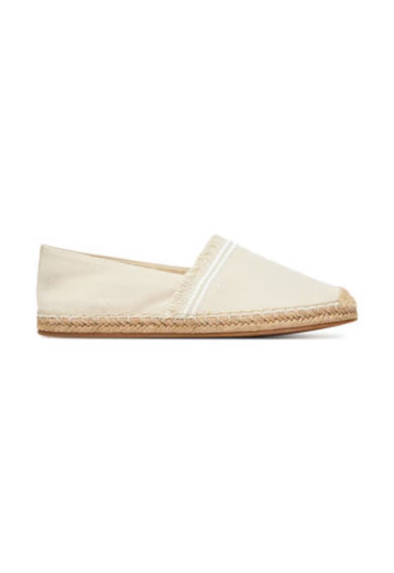 Tommy Hilfiger Espadrile dama - material textil - bej