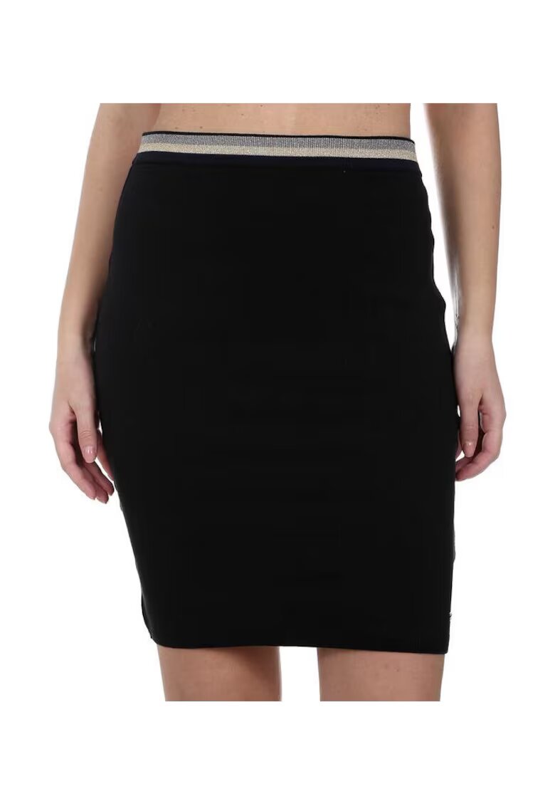Tommy Hilfiger Fusta negru - Negru