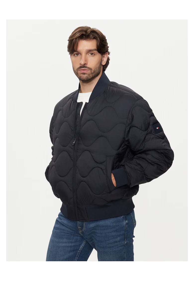 Tommy Hilfiger Geaca bomber - bleumarin - barbateasca
